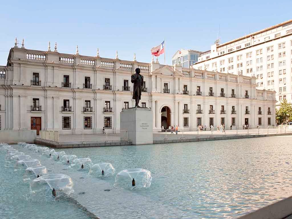 Street scene in Santiago