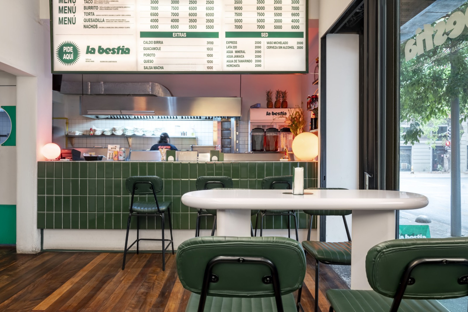 Local café and gastronomy in Santiago