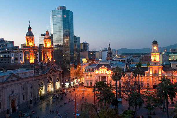 Historic architecture in Santiago
